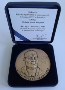 Jozef Murgaš Medal to Ladislav Hluchy